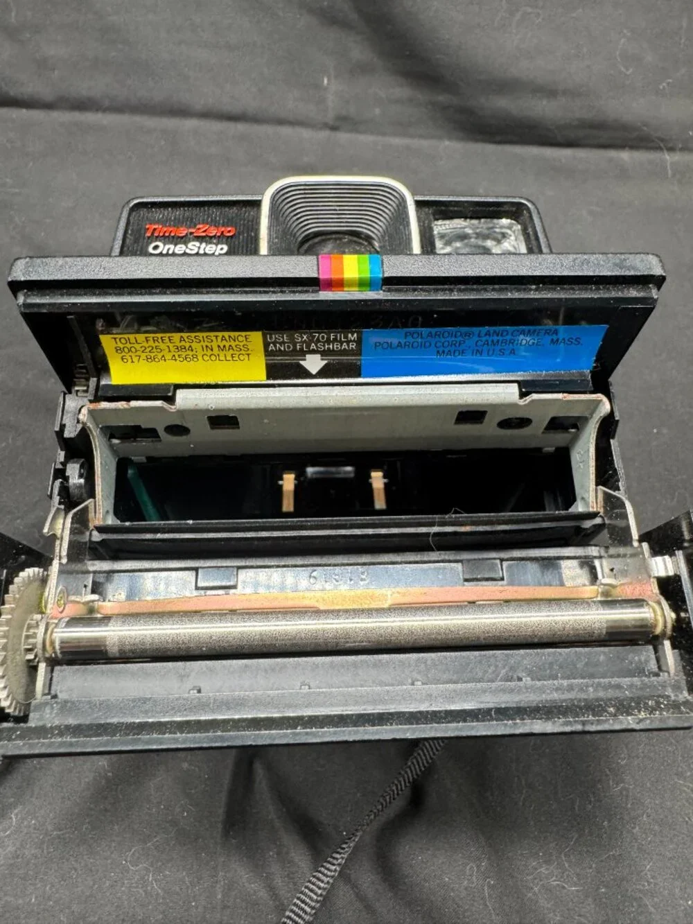 Vintage Polaroid Time-Zero OneStep SX-70 Land Camera Instant Photography Works!